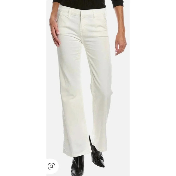 10.11 Studios NWT’s Micaela mid-rise bootcut ivory jeans. Size 27 - Picture 3 of 8